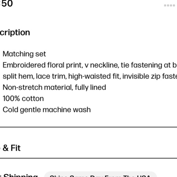 Princess Polly White Skirt Set - Picture 3 of 13